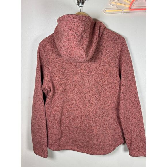 The North Face Pink Red Women’s Crescent  Hooded Sweater M Hiking Outdoors - Picture 5 of 8